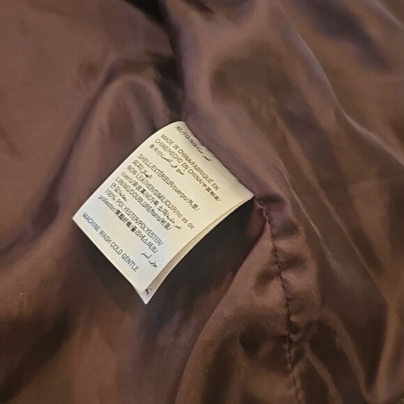 INC International Concepts Men's Dark Brown Burgendy Jacket XL - Picture 9 of 13